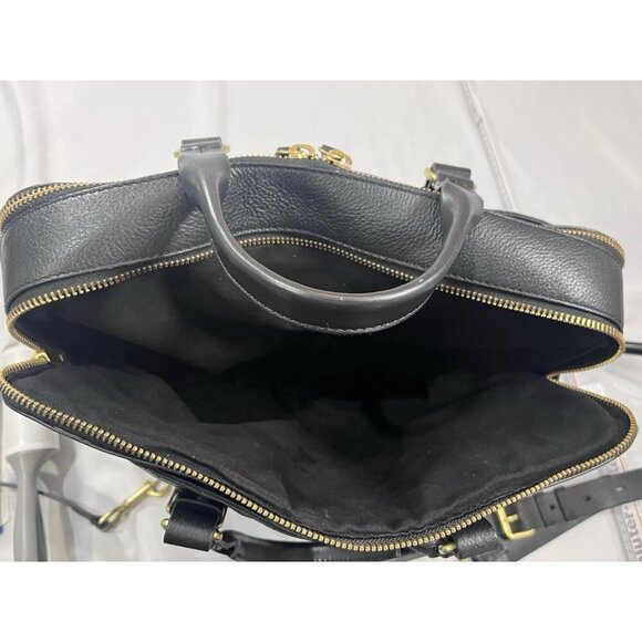 COLE HAAN BLACK MATTHEW’S ATTACHE BAG - Picture 8 of 16